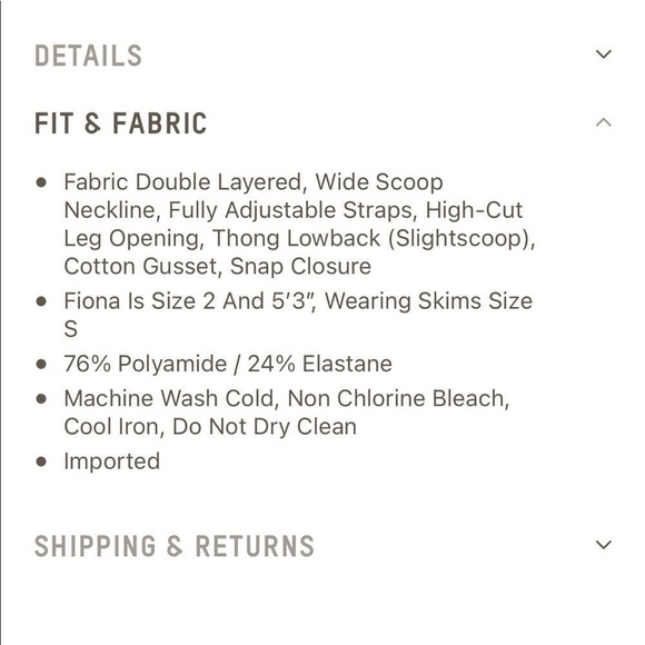 Skims Fits Everybody Cami Bodysuit Ochre - Picture 8 of 8